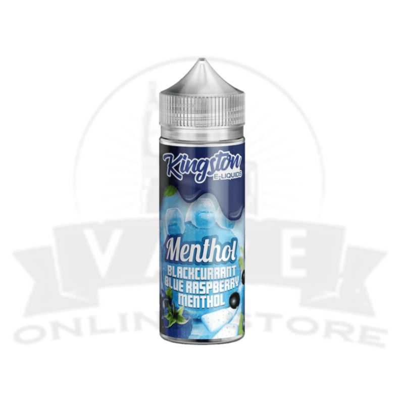 Kingston Menthol Blackcurrant Blue Raspberry Menthol 100ml Shortfill E-Liquid