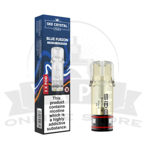 Blue Fusion SKE Crystal Plus Pre-Filled Pods (Pack of 2)