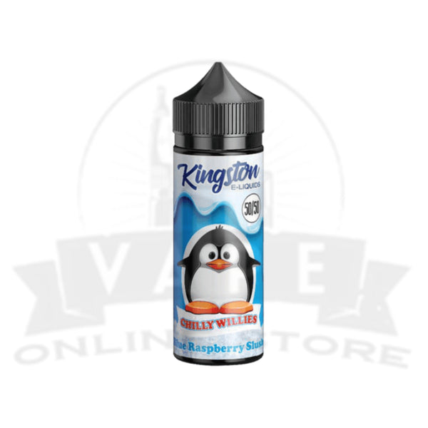 Blue Raspberry Slush Kingston Chilly Willies Range Shortfill 100ml