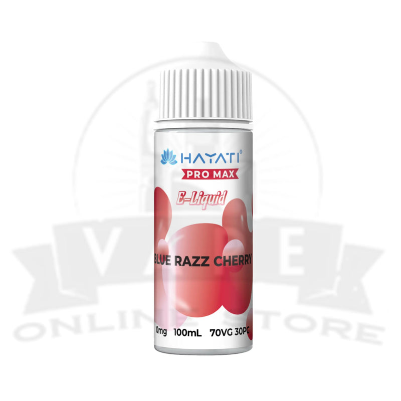 Hayati Pro Max 100ml Shortfill E-Liquid - Blue Razz Cherry