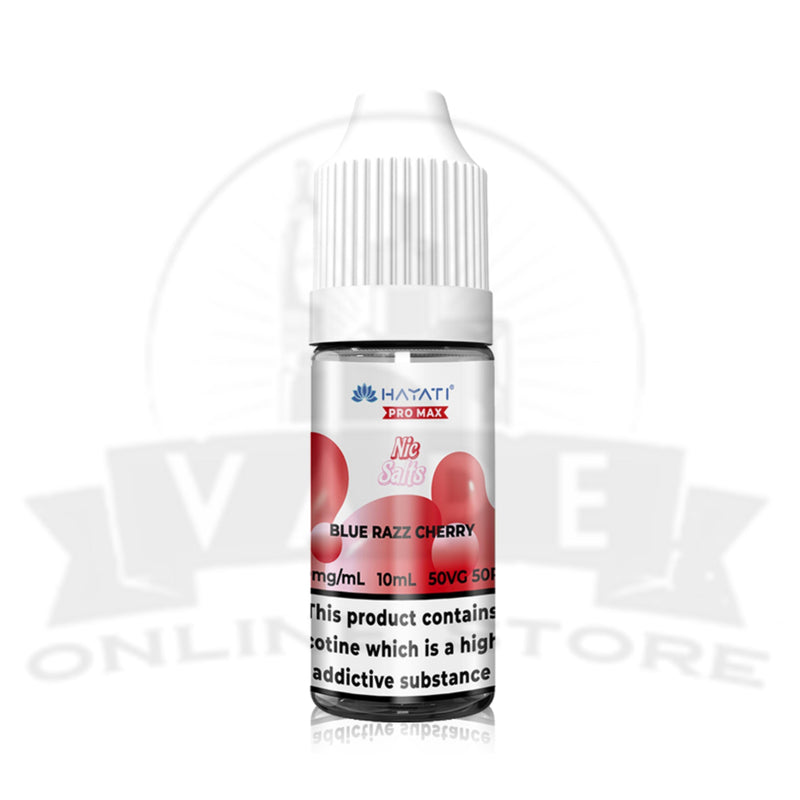 Hayati Pro Max 10ml Nic Salt E-Liquid - Blue Razz Cherry