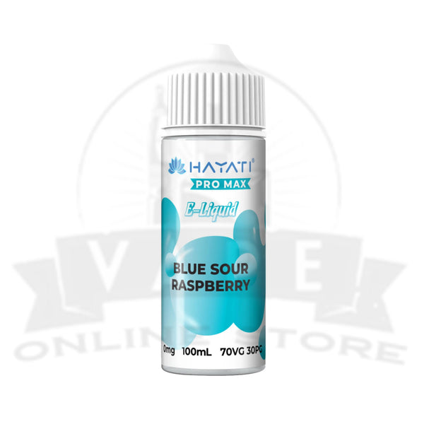 Hayati Pro Max 100ml Shortfill E-Liquid - Blue Sour Raspberry