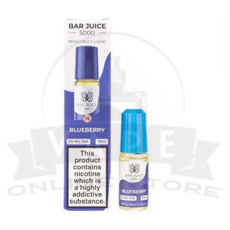 Blueberry Bar Juice 5000 10ml Nic Salt E-Liquid
