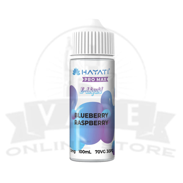 Blueberry Raspberry Hayati Pro Max 100ml Shortfill E-Liquid