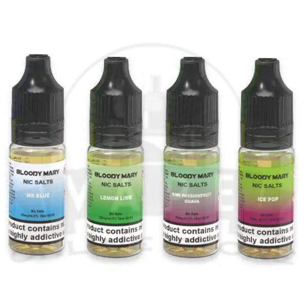Bloody Mary 10ml Nic Salts Range