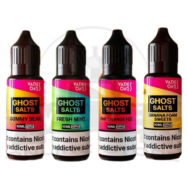 Vapes Bars Ghost Salts 10ml Nic Salt E-Liquid