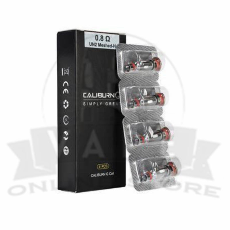 Uwell Caliburn G & G2 Replacement Coils (Pack of 4)