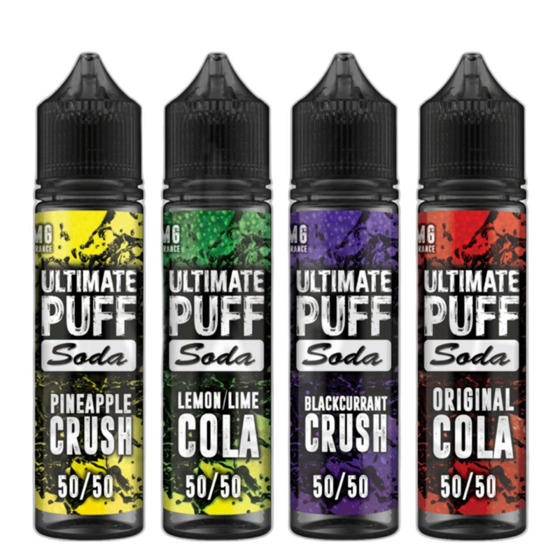 Ultimate Puff 50/50 Soda 50ml Shortfill E-Liquid