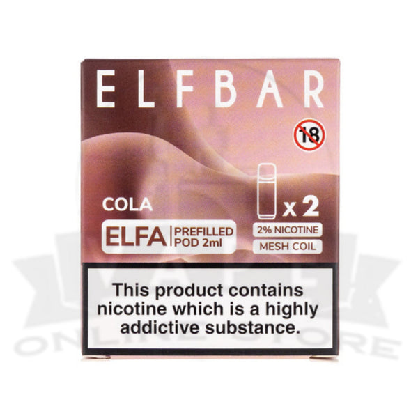 Elf Bar Elfa Prefilled Pods - Cola (Pack of 2)