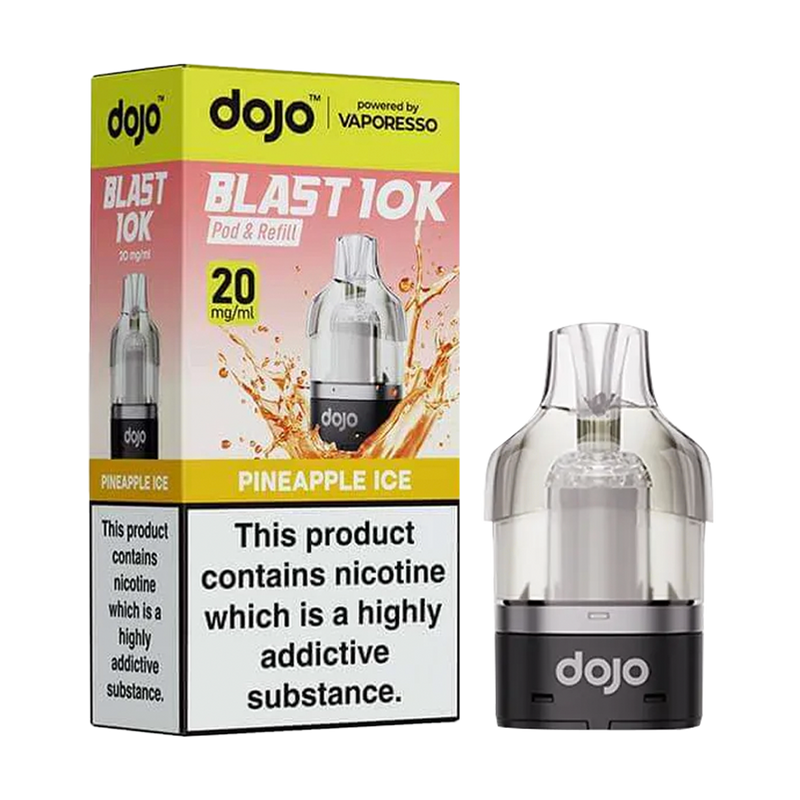 Vaporesso Dojo Blast 10K Refill Pack - Pineapple Ice