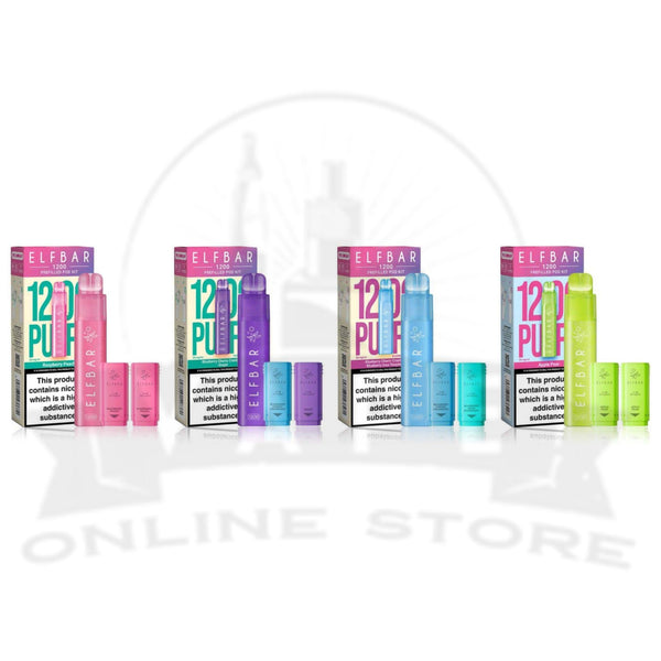 Elf Bar 1200 Puffs Dual-Pod Rechargeable Vape Kit
