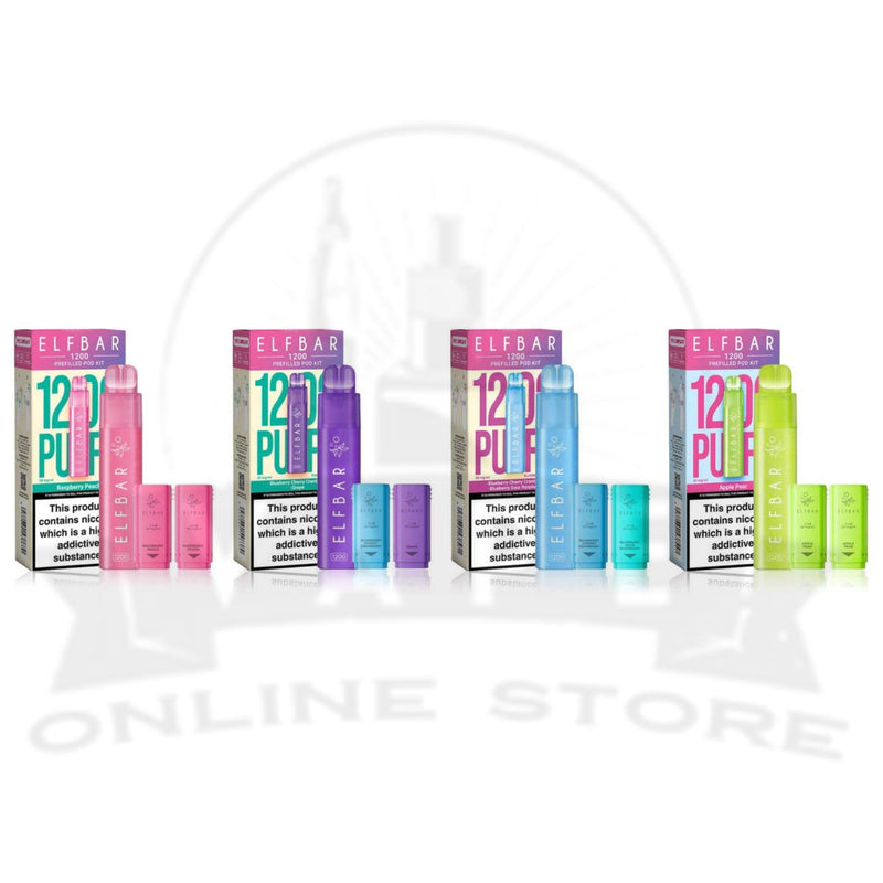 Elf Bar 1200 Puffs Dual-Pod Rechargeable Vape Kit