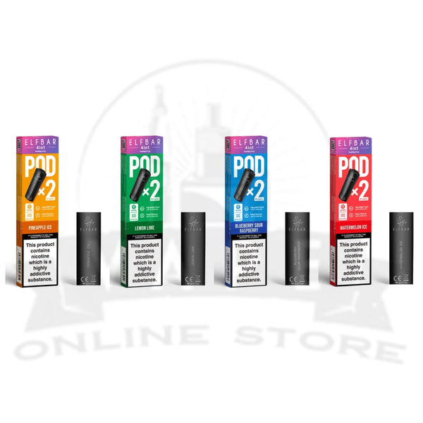 Elf Bar 4-in-1 Pod Cartridges (Pack of 4 Multi-Edition)