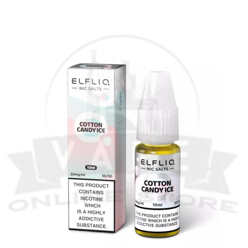 Elf Bar Elfliq 10ml Nic Salt - Cotton Candy