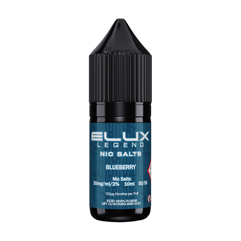 Elux Legend Blueberry 10ml Nic Salt (10mg)