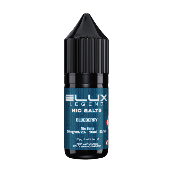 Elux Legend Blueberry 10ml Nic Salt (20mg)