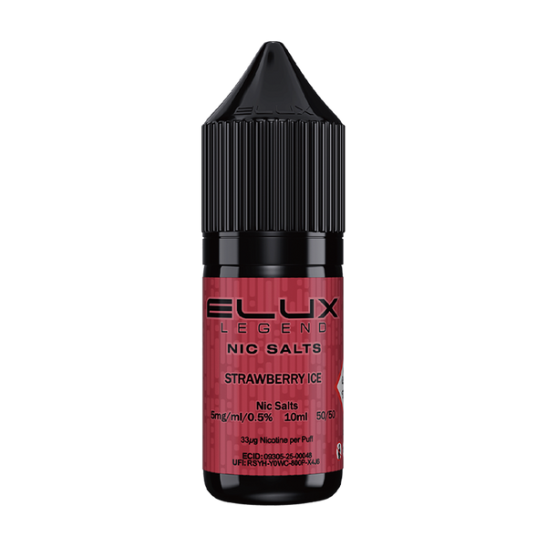 Elux Nic Salt 10ml Eliquid - Strawberry Ice