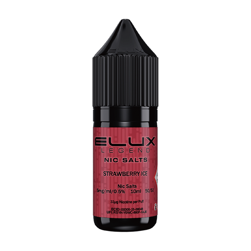 Elux Nic Salt 10ml Eliquid - Strawberry Ice