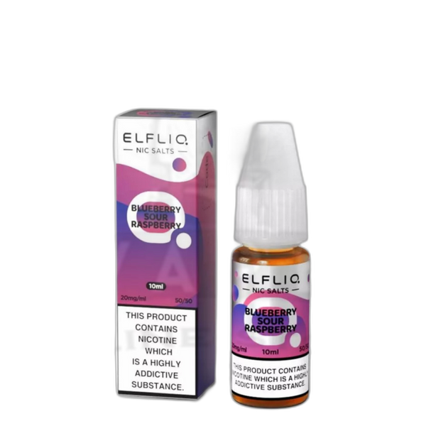 Elf Bar Elfliq 10ml Nic Salt - Blueberry Sour Raspberry