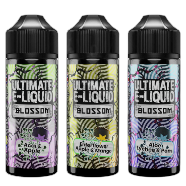 Ultimate E-Liquid Blossom Range Shortfill 100ml E-Liquid
