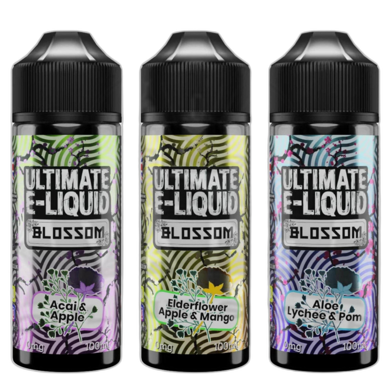 Ultimate E-Liquid Blossom Range Shortfill 100ml E-Liquid