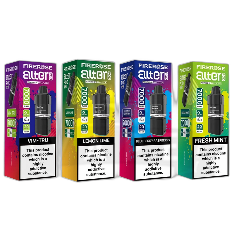 Elux Firerose Alter 7000 Prefilled Replacement Pod Cartridge