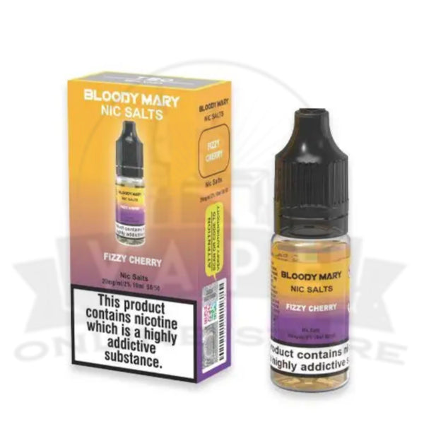 Bloody Mary Fizzy Cherry 10ml Nic Salt E-Liquid