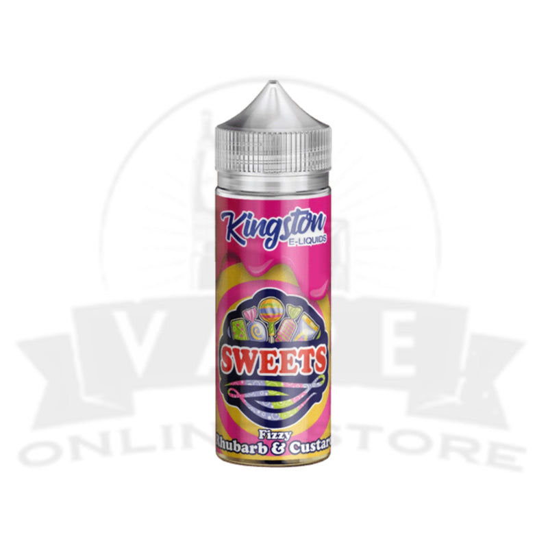 Kingston Sweets Fizzy Rhubarb and Custard 100ml Shortfill E-Liquid