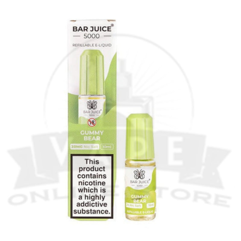 Bar Juice 5000 Gummy Bear 10ml Nic Salt