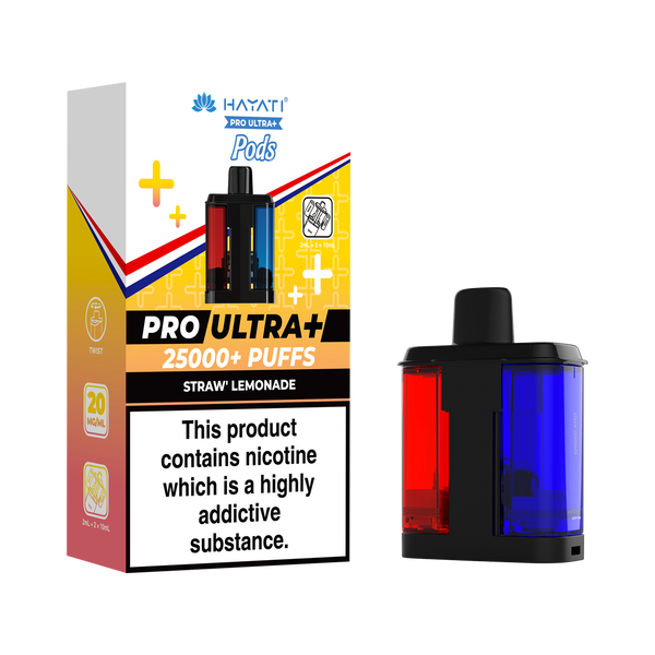 Hayati Pro Ultra Plus Straw' Lemonade Pods