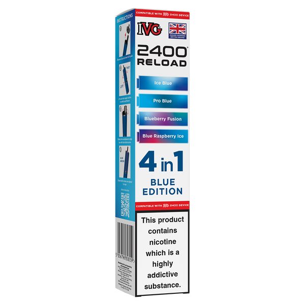 IVG 2400 Refill Pods - Blue Edition