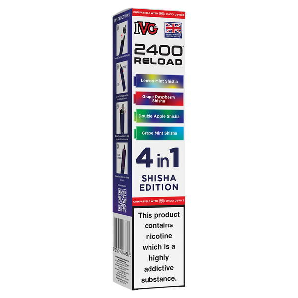 IVG 2400 Shisha Edition Refill Pods