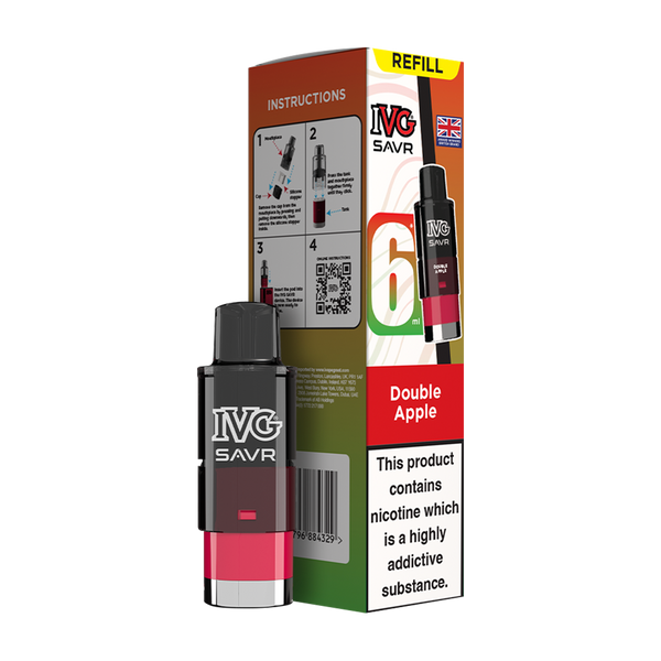 IVG SAVR Refill Pack - Double Apple