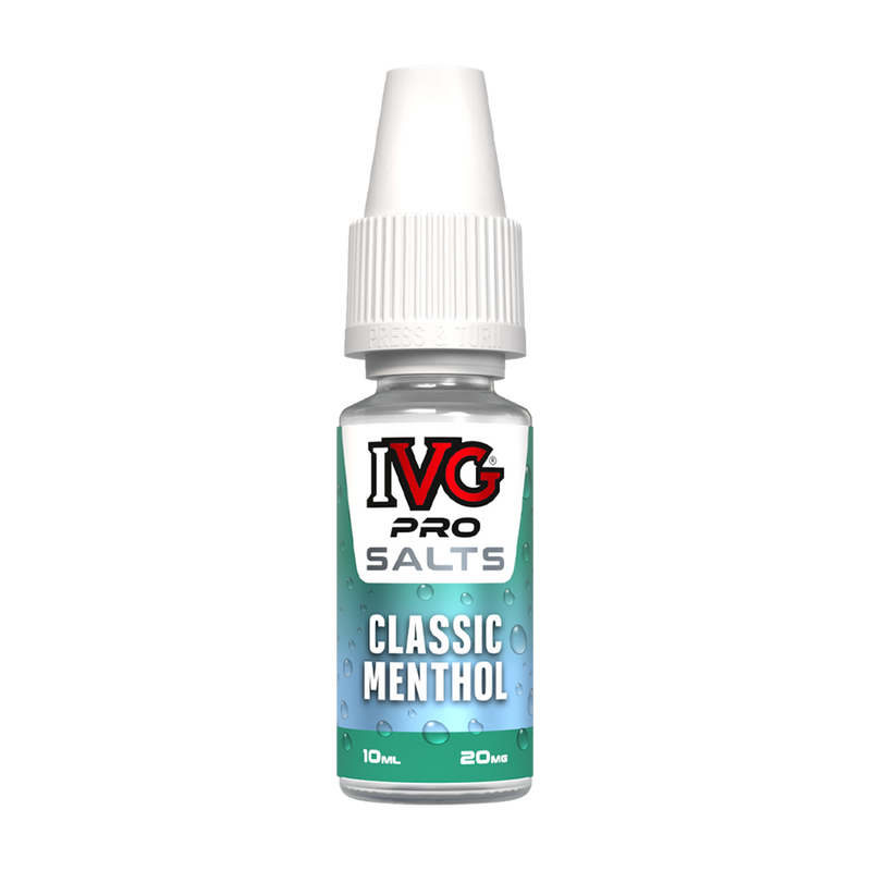 IVG Pro Nic Salt 10ml - Classic Menthol