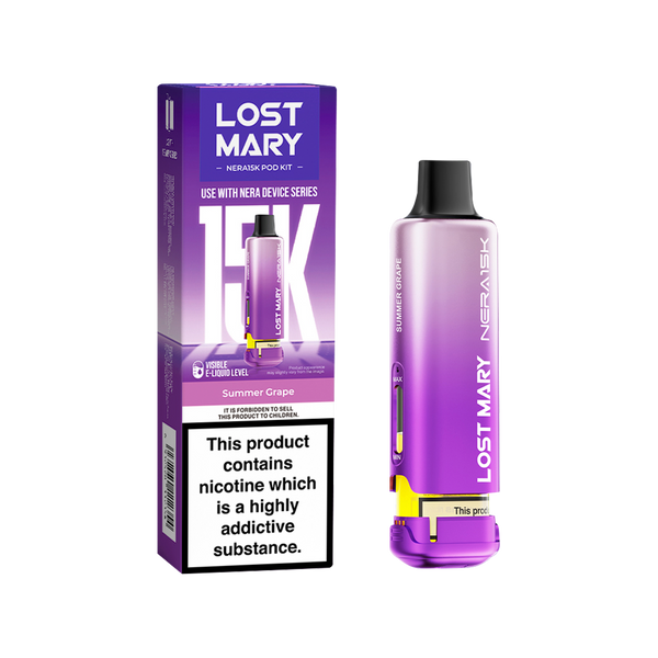 Lost Mary NERA15K Refill Pods - Summer Grape