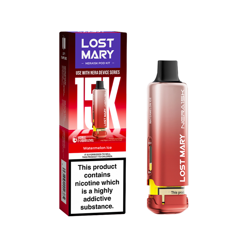 Lost Mary NERA15K Watermelon Ice Refill Pack