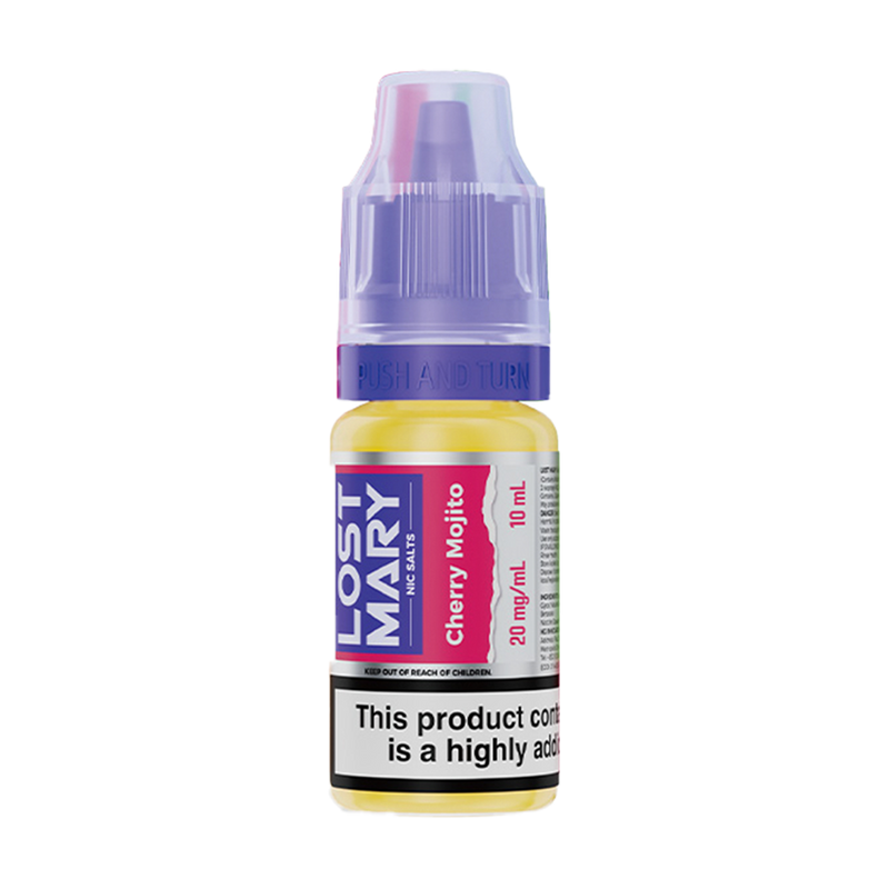 Lost Mary Nic Salt 10ml - Cherry Mojito