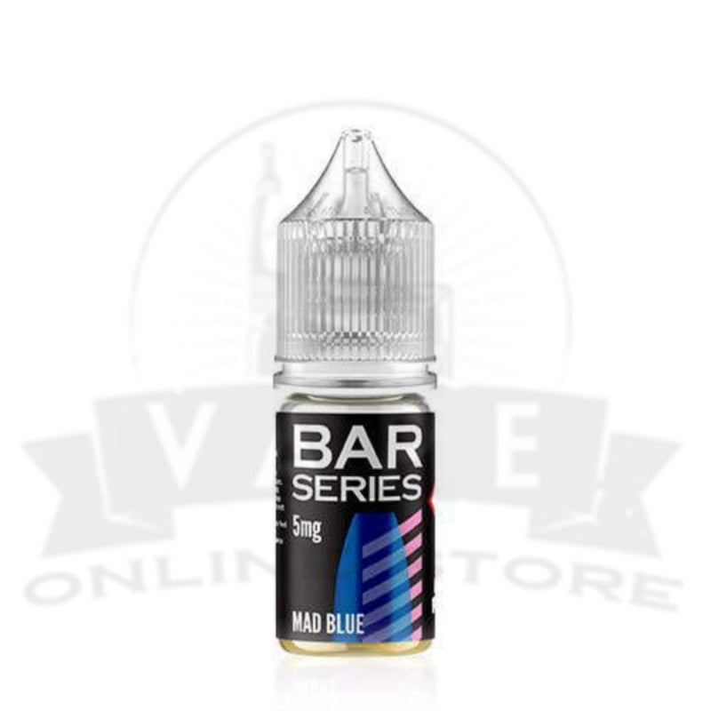 Bar Series 10ml Nic Salt E-Liquid - Mad Blue