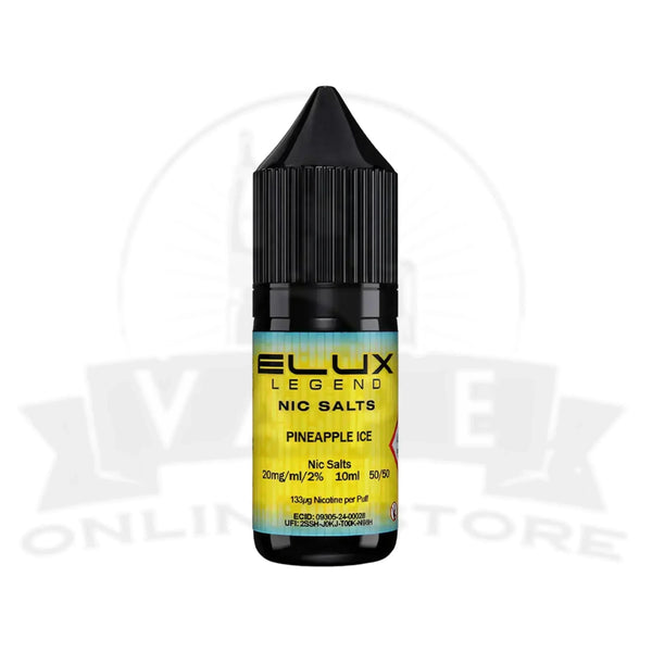 Elux Legend 10ml Nic Salt - Pineapple Ice