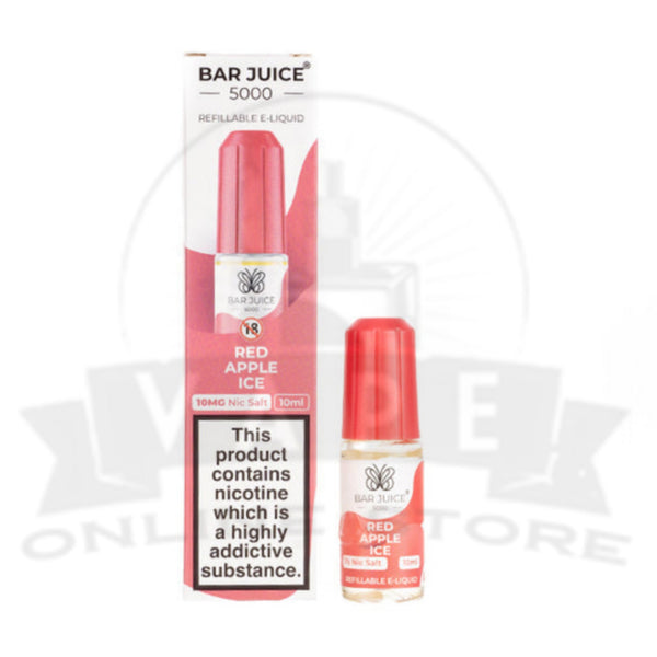 Bar Juice 5000 Red Apple Ice 10ml Nic Salt
