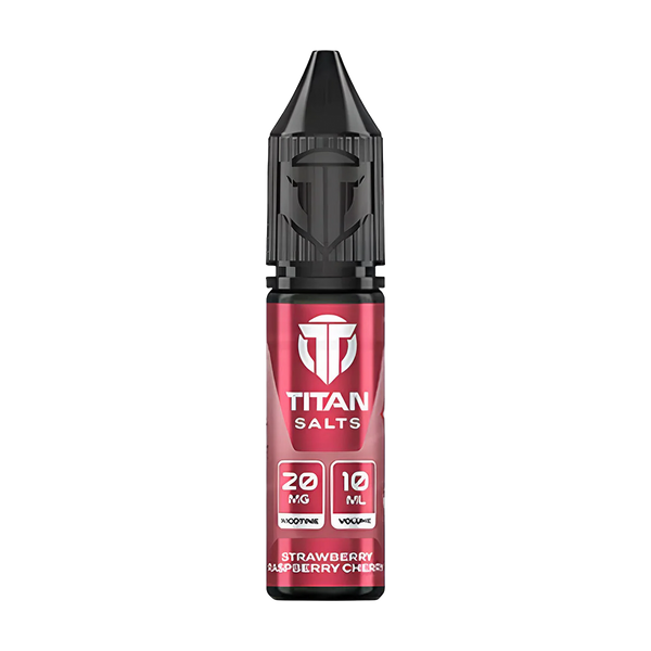 Titan Nic Salt 10ml - Strawberry Raspberry Cherry
