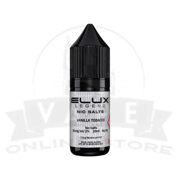 Elux Legend 10ml Nic Salt - Vanilla Tobacco