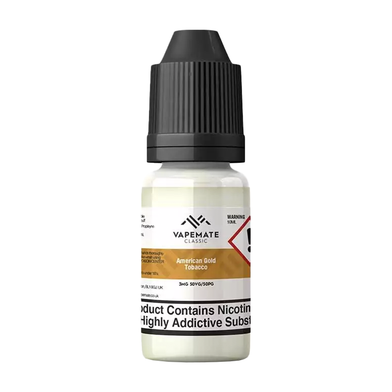 Vapemate Classic 10ml - American Gold Tobacco