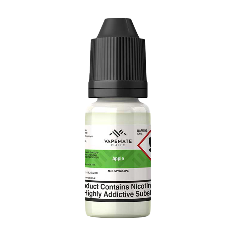 Vapemate Classic 10ml Eliquid - Apple