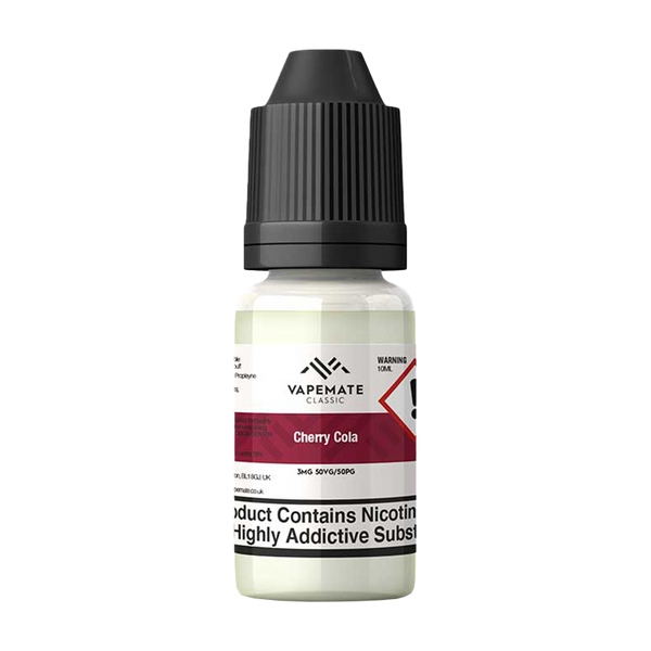 Vapemate Classic Cherry Cola 10ml Eliquid