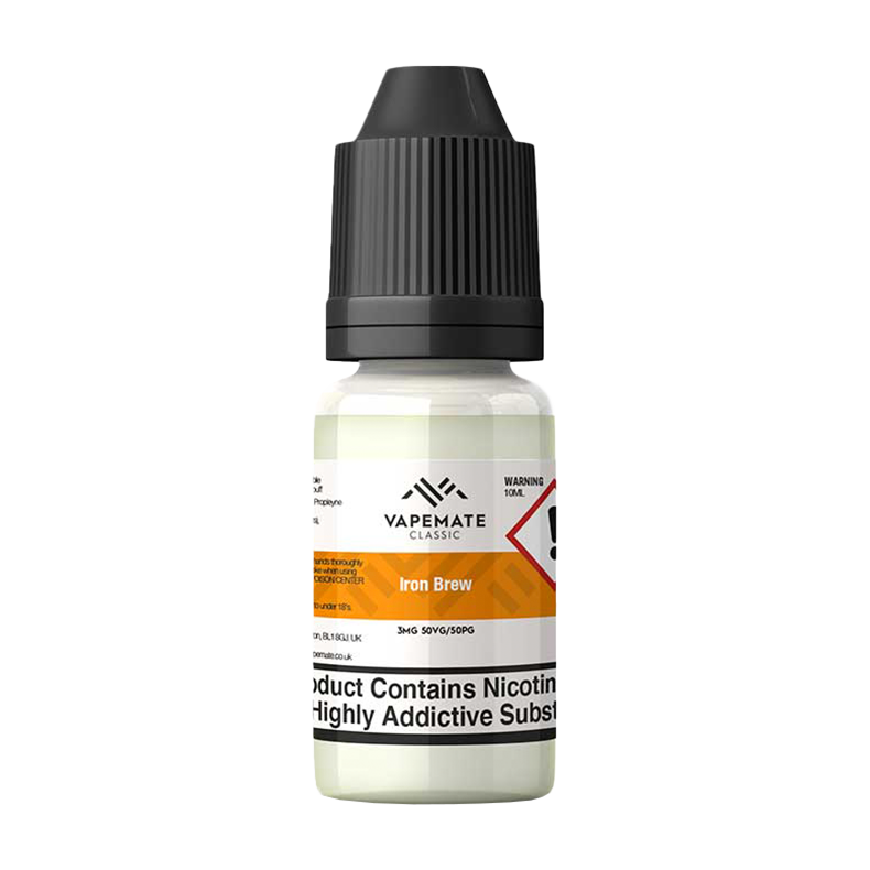 Vapemate Classic 10ml Eliquid - Iron Brew