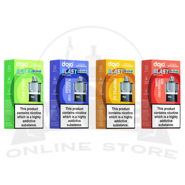 Vaporesso Dojo Blast 6000 Prefilled Pods (Pack of 2)