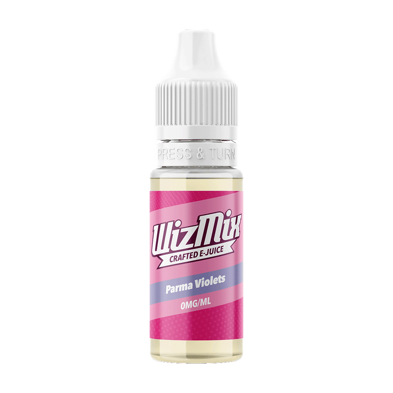 Wizmix 10ml E-Liquid - Parma Violets 0mg